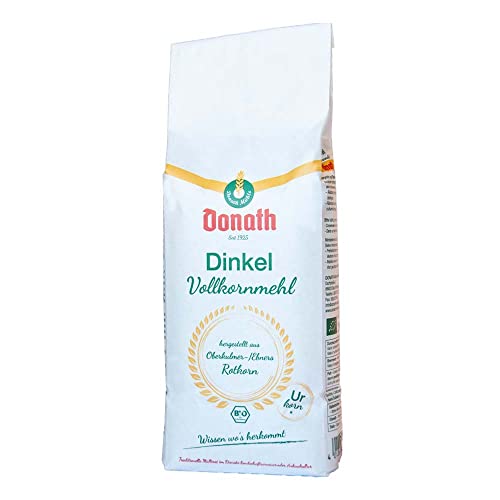 Donath Mühle - Donath Dinkel-Vollkornmehl - 1 kg - 9er Pack Donath Mühle - Donath Dinkel-Vollkornmehl - 1 kg - 9er Pack von Donath Mühle