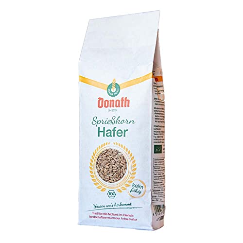 Donath Mühle - Donath Sprießkornhafer - 1 kg - 9er Pack Donath Mühle - Donath Sprießkornhafer - 1 kg - 9er Pack von Donath Mühle