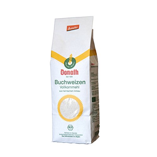 Donath Mühle - Buchweizen Vollkornmehl - 500g, bio Donath Mühle - Buchweizen Vollkornmehl - 500g, bio von Donath