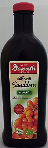 Donath Vollfrucht Sanddorn ungesüßt bio, 3 x 500ml Donath Vollfrucht Sanddorn ungesüßt bio, 3 x 500ml von Donath