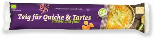 Donaustrudel Bio Teig für Tartes und Quiche (6 x 270 gr) von Donaustrudel