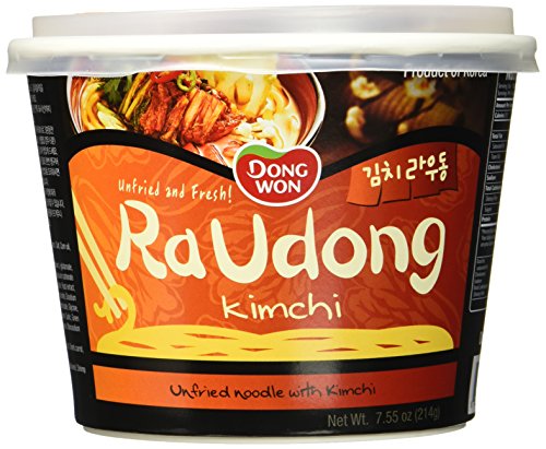 Dongwon Instant-Noodles Raudong mit Kimchigeschmack, 2er Pack (2 x 214 g) von Dongwon