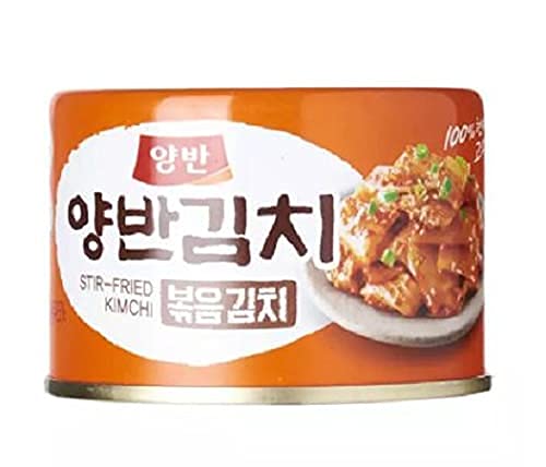 Dongwon YangBan Kimchi in Dosenform, 160 g – Kimchi ist ein gewürztes Gericht, das gut zu jedem Gericht passt, insbesondere Reis. von Dongwon