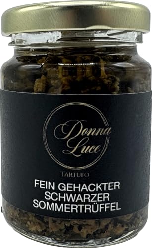 Donna Luce Fein gehackter schwarzer Sommertrüffel 80g Donna Luce Fein gehackter schwarzer Sommertrüffel 80g von Donna Luce