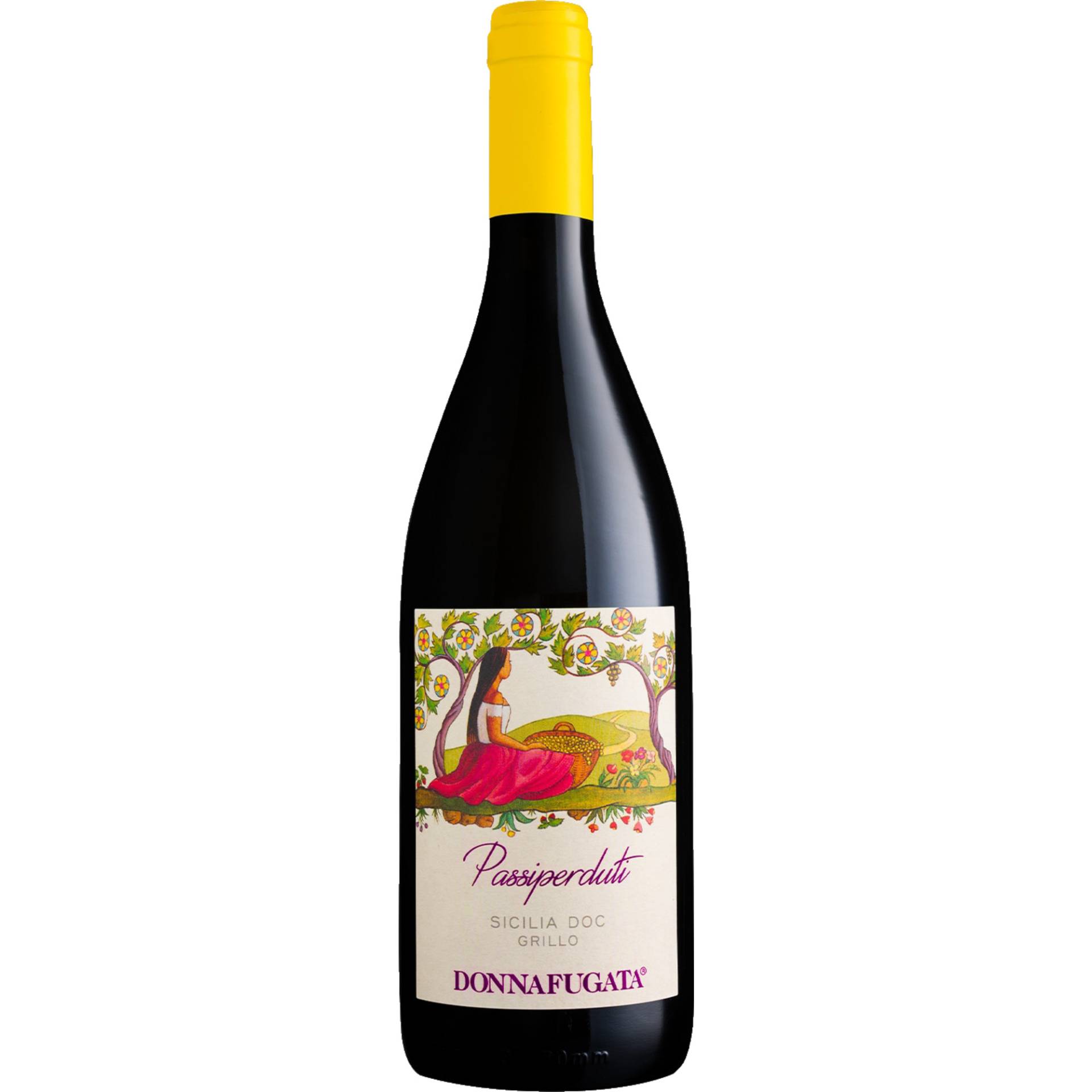 Passiperduti Grillo, Sicilia DOC, Sizilien, 2024, Weißwein von Donnafugata , Via S. Lipari 18, 91025 Marsala (TP), Italia