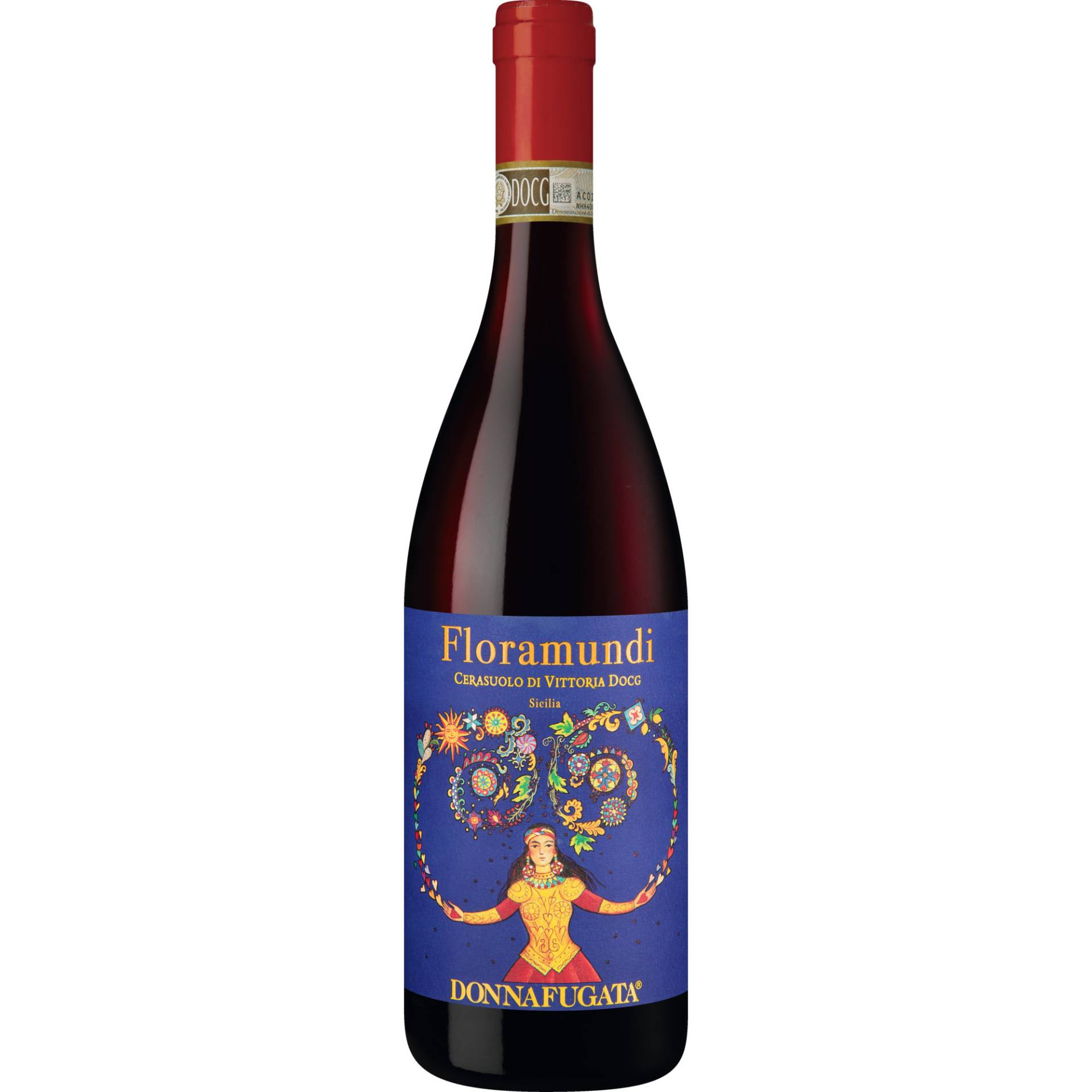 Floramundi, Cerasuolo di Vittoria DOCG, Sizilien, 2022, Rotwein von Donnafugata , Via S. Lipari 18 , IT-91025 Marsala (TP)