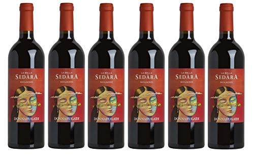 Donnafugata La Bella Sedara DOC Sizilianischer trocken Rotwein [ 6 Flaschen x 750ml ] von Donnafugata