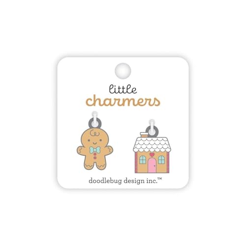 Doodlebug Little Charmers-Gingerbread Kisses - Little Gingers von Doodlebug
