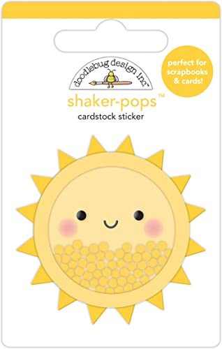 Doodlebug Shaker-Pops 3D Stickers-Sunsational von Doodlebug