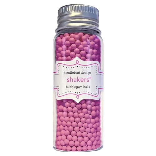 Doodlebug Shakers-Bubblegum Balls von Doodlebug