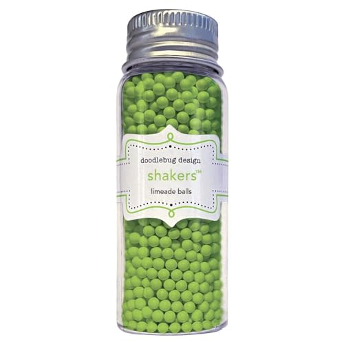 Doodlebug Shakers-Limeade Balls von Doodlebug