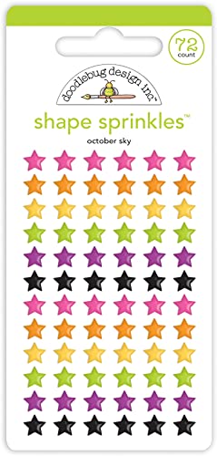 Doodlebug Sprinkles Adhesive Enamel Shapes-October Sky Doodlebug Sprinkles Adhesive Enamel Shapes-October Sky von Doodlebug