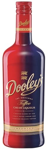 Dooley's | Toffee Cream | prämierter Toffee Cream Liqueur | mit feinem Vodka & qualitätsvoller Sahne | Perfekt für Cocktails oder Pur | 17% Vol. | 1 x 0,7l von Dooley's