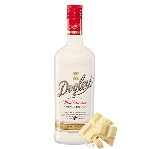 Dooley's | White Chocolate | 700 ml | prämierter Cream Liqueur | mit feinem Vodka & qualitätsvoller Sahne | Perfekt für Cocktails oder Pur von Dooley's