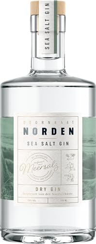 Doornkaat I Norden Sea Salt Gin I 3 Botanicals I Wacholder, Hagebutte und Sanddorn I Feine Note von Nordsee-Meersalz I 0,7l I 40% vol. Doornkaat I Norden Sea Salt Gin I 3 Botanicals I Wacholder, Hagebutte und Sanddorn I Feine Note von Nordsee-Meersalz I 0,7l I 40% vol. von Doornkaat