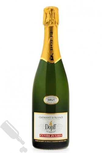 DOPFF AU MOULIN, AOC Cremant d'Alsace Cuvee Julien, Frankreich/Alsace (case of 6x750ml), CREMANT von Dopff Au Moulin