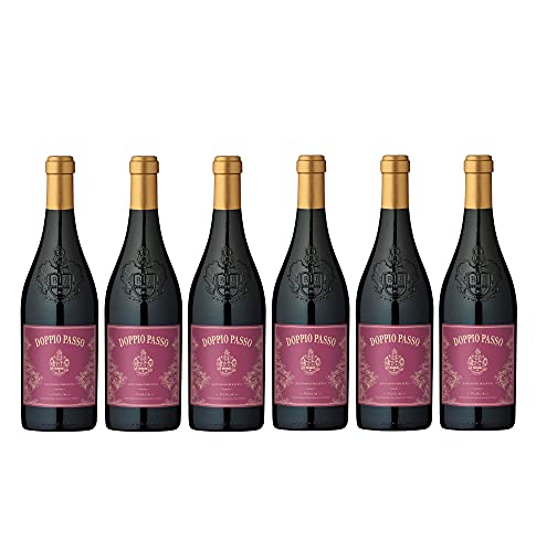 Doppio Passo Appassimento Primitivo Vino Passito Rotwein Wein trocken IGT Italien (6 Flaschen) von Doppio Passo