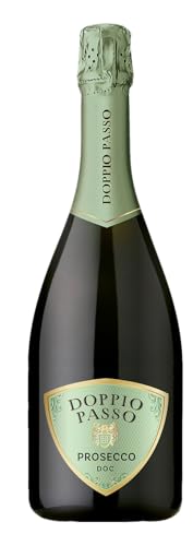 Doppio Passo Prosecco DOC Extra Dry - Prosecco from Italy (1x 0.75l) von Doppio Passo