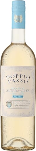 Doppio Passo Bianco Alternativa – Alkoholfreier, halbtrockener Weißwein aus Italien (1 x 0,75l) von Doppio Passo