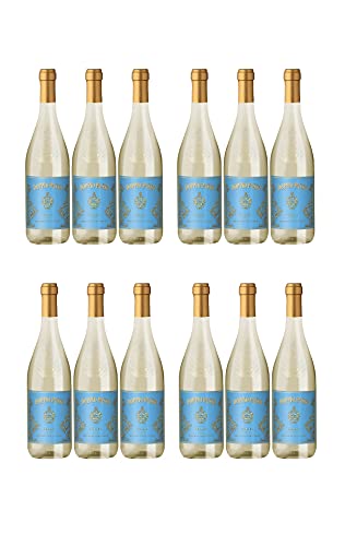 Doppio Passo Grillo Sicilia Weißwein italiensicher Wein halbtrocken DOC Italien (12 Flaschen) von Doppio Passo