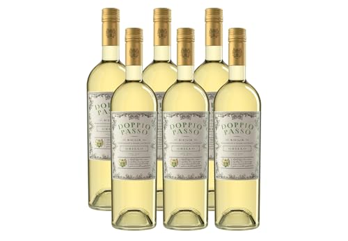 Doppio Passo Grillo Sizilien, Weißwein Italien (6 x 0,75l) von Doppio Passo