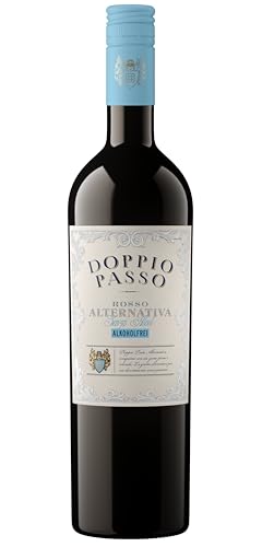 Doppio Passo Rosso Alternativa, alkoholfreier Rotwein aus Italien (1 x 0,75l) von Doppio Passo