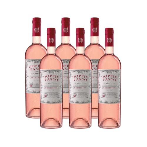 Doppio Passo Primitivo Rosato, Roséwein Italien (6 x 0,75l) von Doppio Passo