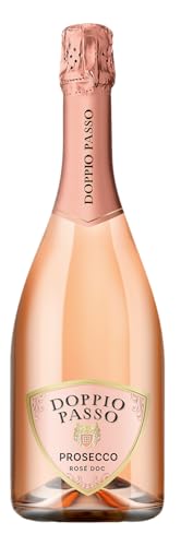 Doppio Passo Prosecco Rosé D.O.C , Prosecco aus Italien (1 x 0,75l) von Doppio Passo