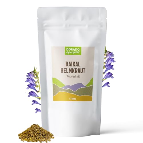 Baikal Helmkraut Tee 100% Wurzelschnitt | 800 g - frei von Zusätzen - Dorado Superfoods® von Dorado Superfoods