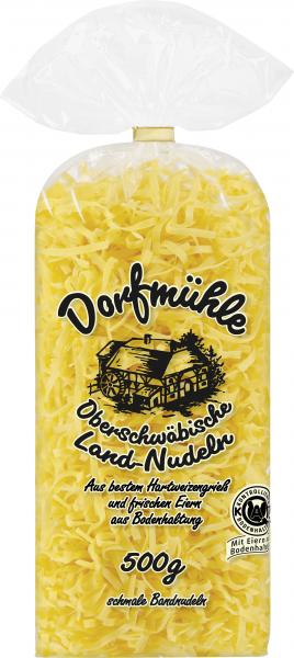 Dorfmühle Oberschwäbische Land-Nudeln schmale Bandnudeln 4mm Dorfmühle Oberschwäbische Land-Nudeln schmale Bandnudeln 4mm von Dorfmühle
