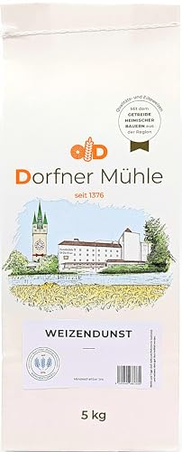 Weizendunst [5kg] - Wiener Grießler, Spätzlemehl ein doppelgriffiges Mehl aus Bayern von Dorfner Mühle