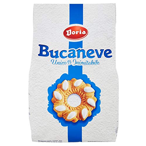 Doria Bucaneve Classico Kekse, italienische Mürbeteigplätzchen, 400g von Doria