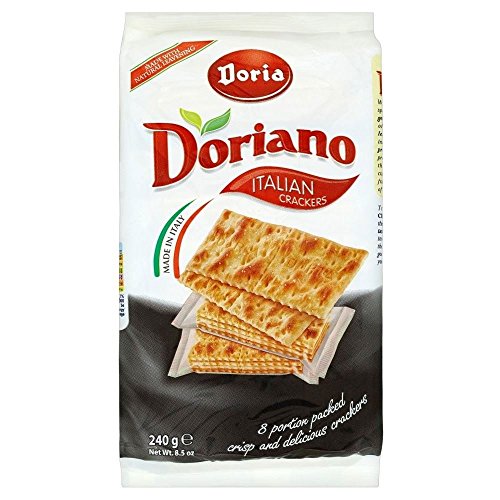 Doria Doriano Italienisch Crackers (240g) - Packung mit 2 von Doria