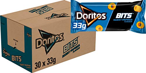 Doritos Bits Sweet Paprika Chips, Doos 30 stuks x 33 g Doritos Bits Sweet Paprika Chips, Doos 30 stuks x 33 g von Doritos