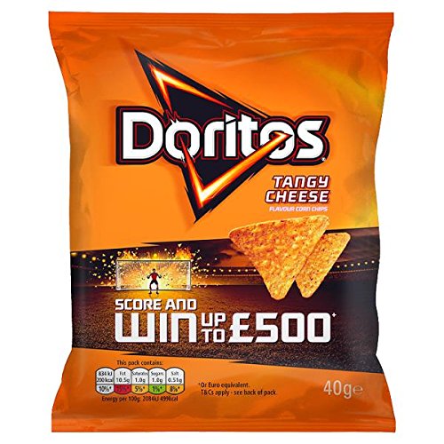 Doritos Tangy Cheese Tortilla-Chips, 32 Stück von Doritos
