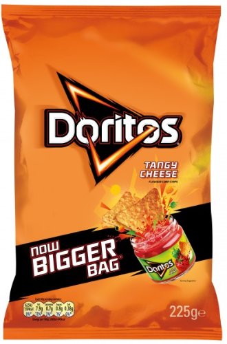 Doritos Tortilla Chips - Tangy Cheese 225g von Doritos