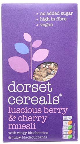 Dorset Cereals Sortiment (Luscious Beries and Cherries Müsli, 2 x 600g) von Dorset Cereals