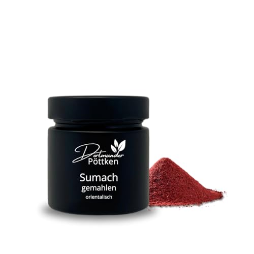 Dortmunder Pöttken - Sumach - orientalisch - 90g im schwarz matten Glas Dortmunder Pöttken - Sumach - orientalisch - 90g im schwarz matten Glas von Dortmunder Pöttken