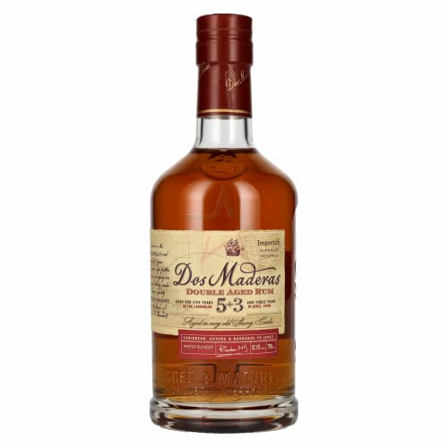 Dos Maderas 5+3 Years Old Ron Añejo 37,50% 0,70 Liter von Dos Maderas