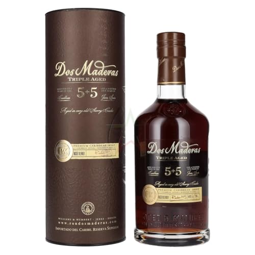 Dos Maderas PX 5+5 Years Old Aged Rum 40,00% 0,70 lt. von Dos Maderas