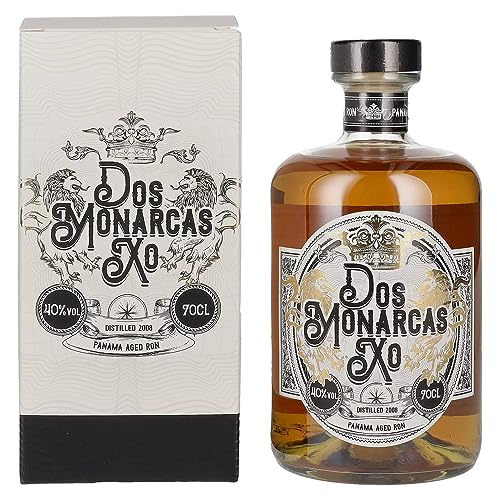 Dos Monarcas XO Panama Aged Ron 40% Vol. 0,7l in Geschenkbox von Dos Monarcas