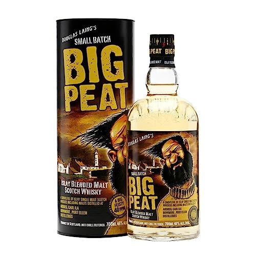 Big Peat Whisky - Islay Blended Malt Whisky (0,7 Liter) von Douglas Laing & Co.