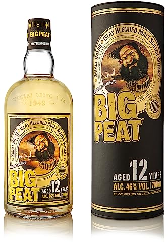 Big Peat 12 Years Old | Islay Blended Malt Scotch Whisky | Gold & Blended Whisky des Jahres Meiningers International Spirits Awards | Ungefärbt & nicht kältefiltriert | Rauchig | 46% Vol. | 0,7 Liter Big Peat 12 Years Old | Islay Blended Malt Scotch Whisky | Gold & Blended Whisky des Jahres Meiningers International Spirits Awards | Ungefärbt & nicht kältefiltriert | Rauchig | 46% Vol. | 0,7 Liter von Big Peat