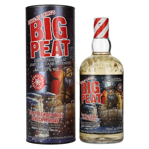 Douglas Laing BIG PEAT Islay Blended Malt Limited Christmas Edition 2019 53,70% 0,70 lt. von Douglas Laing & Co.
