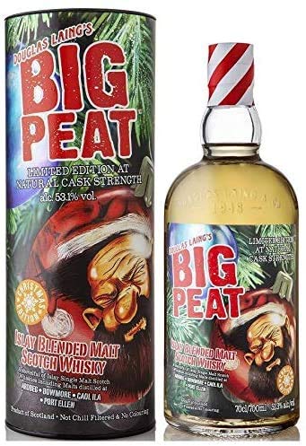 Douglas Laing BIG PEAT Islay Blended Malt Limited Christmas Edition 2020 in Geschenkbox 53,10% 0,70 lt. von Douglas Laing & Co.