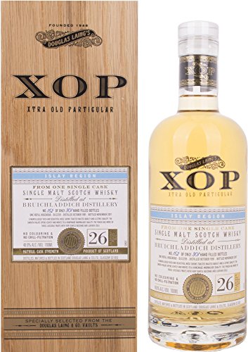 Douglas Laing Bruichladdich XOP 26 Years Old Single Malt Scotch in Holzkiste 1991 Whisky (1 x 0.7 l) von Douglas Laing & Co.