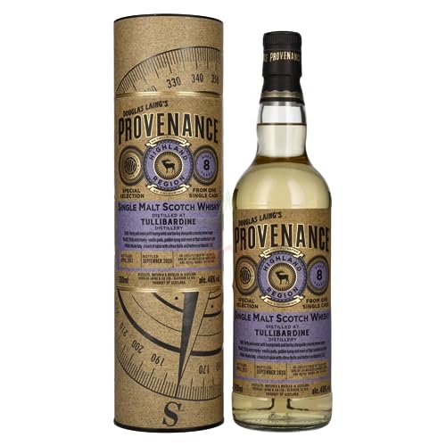 Douglas Laing PROVENANCE Tullibardine 8 Years Old Single Cask Malt 2012 46,00% 0,70 lt. von Douglas Laing & Co.