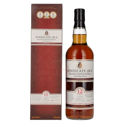 Douglas Laing Syndicate 58/6 12 Years Old Small Batch Release 40,00% 0,70 Liter von Douglas Laing & Co.
