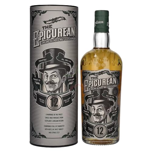 Douglas Laing THE EPICUREAN 12 Years Old Lowland Blended Malt in Geschenkbox 46,00% 0,70 lt. von Douglas Laing & Co.