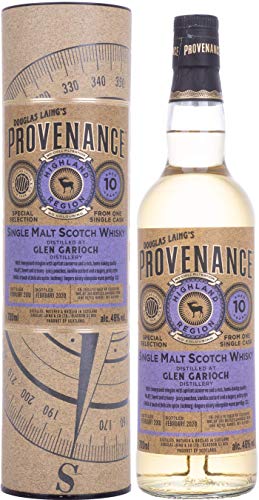 Douglas Laing PROVENANCE Glen Garioch 10 Years Old Single Cask Malt 2010 46% Vol. 0,7l in Geschenkbox von Douglas Laing & Co.